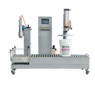 GAF + 30SG 自動計量灌裝 壓蓋機